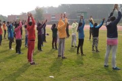 Exercise-in-red-ground-Punjabi-University